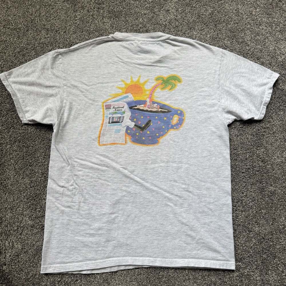 Vintage 1999 NationsBank Coconut Grove Arts Festival T-Shirt Size Large